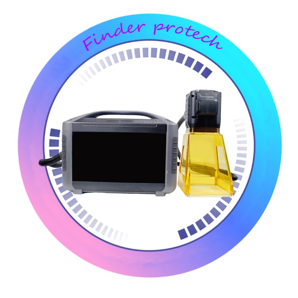 Flying fiber laser marking machine, sub-equipment metal stainless steel typewriter pipeline packaging plastic bag inkjet printer